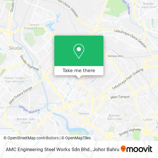AMC Engineering Steel Works Sdn Bhd. map