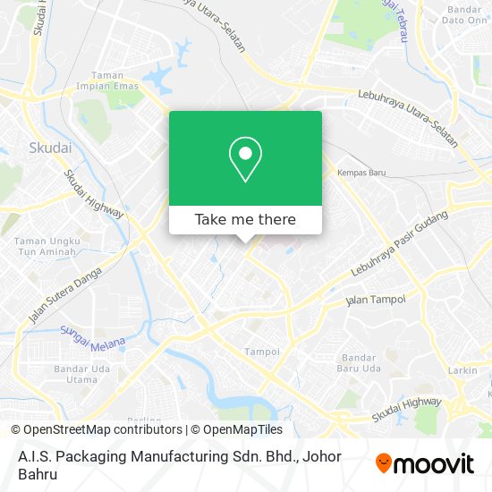 A.I.S. Packaging Manufacturing Sdn. Bhd. map