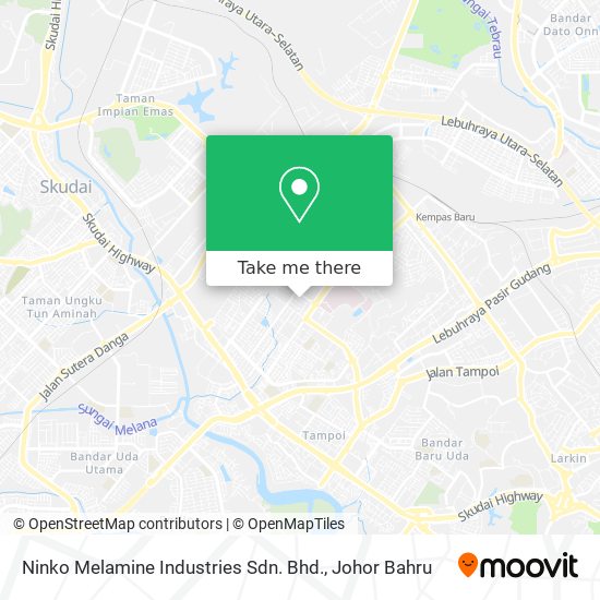 Ninko Melamine Industries Sdn. Bhd. map