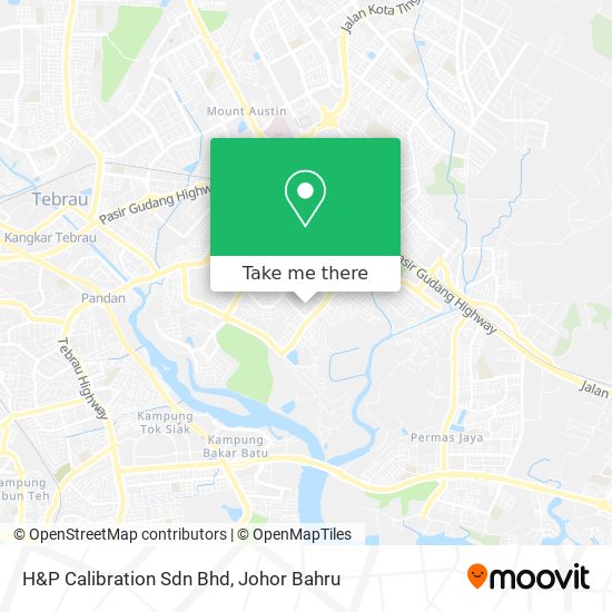 H&P Calibration Sdn Bhd map