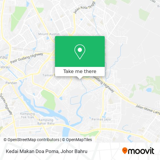 Kedai Makan Doa Poma map