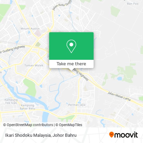 Ikari Shodoku Malaysia map