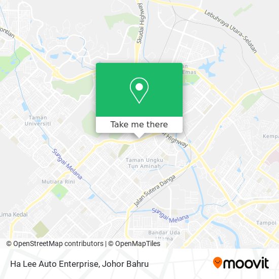 How to get to Ha Lee Auto Enterprise in Johor Baharu by Bus?