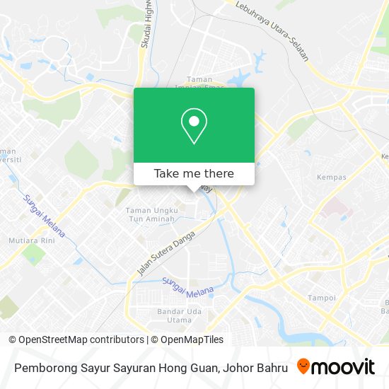 Pemborong Sayur Sayuran Hong Guan map