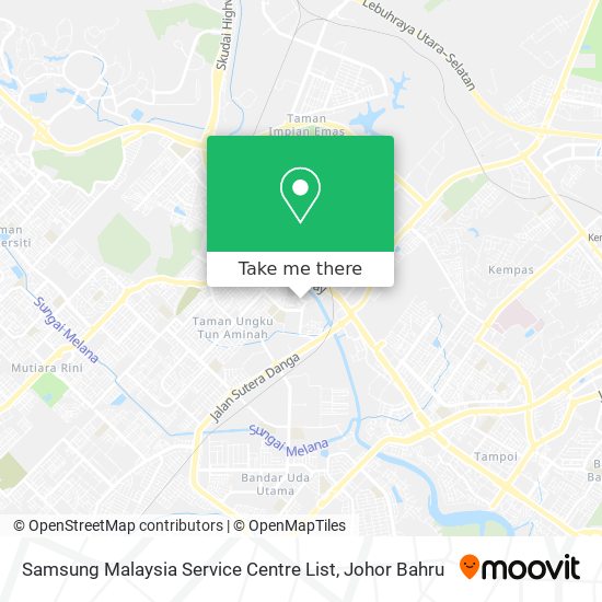 Samsung Malaysia Service Centre List map