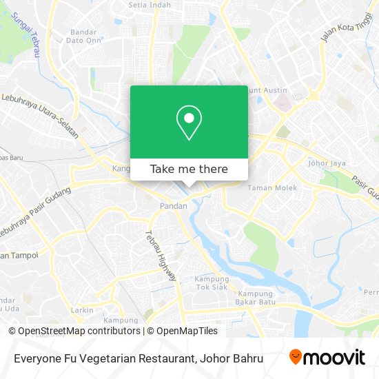 Everyone Fu Vegetarian Restaurant map