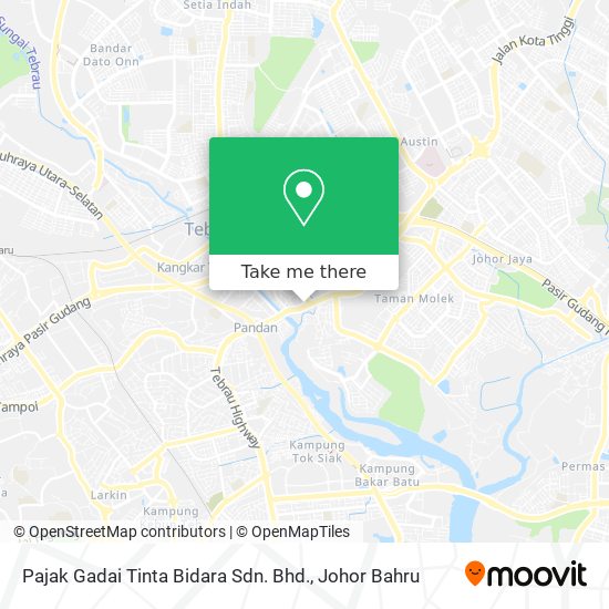Pajak Gadai Tinta Bidara Sdn. Bhd. map