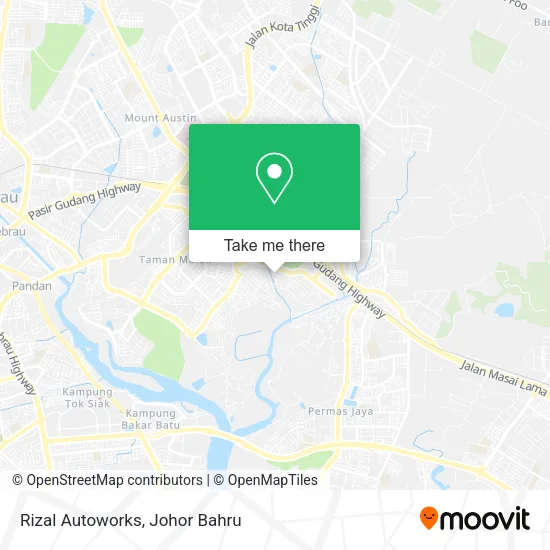 Rizal Autoworks map