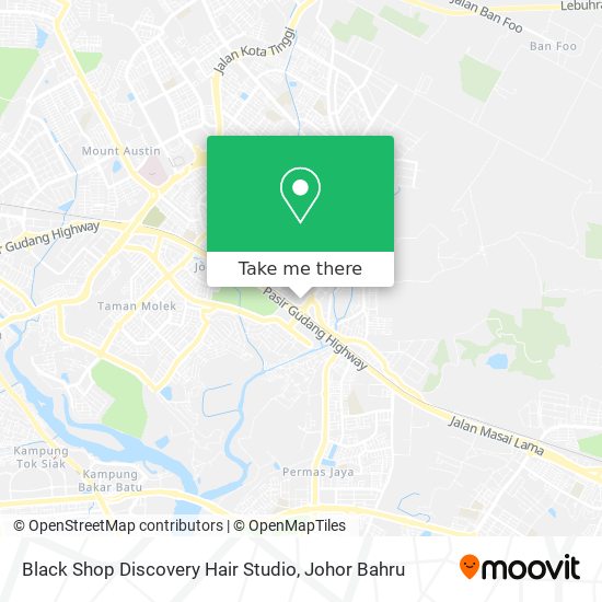 Black Shop Discovery Hair Studio map