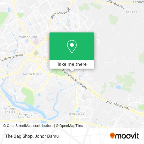 The Bag Shop map