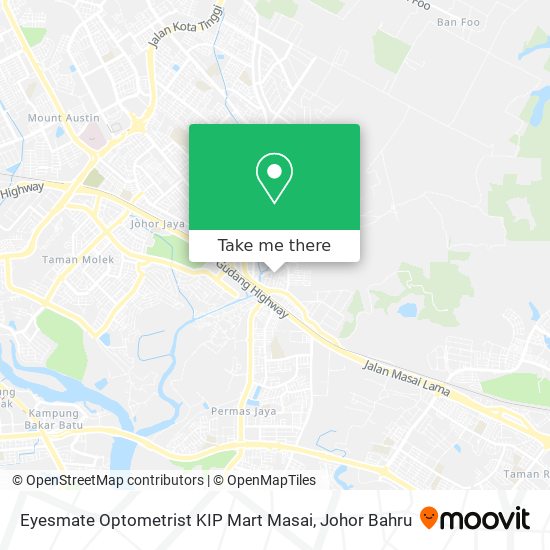 Eyesmate Optometrist KIP Mart Masai map