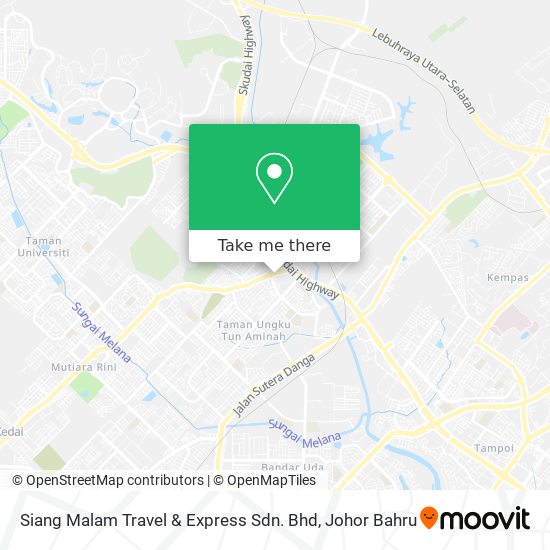 Siang Malam Travel & Express Sdn. Bhd map