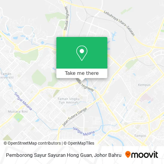 Pemborong Sayur Sayuran Hong Guan map