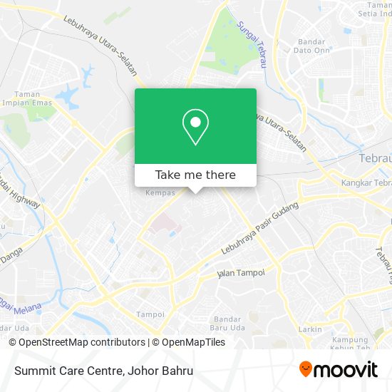 Summit Care Centre map