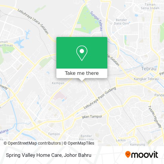Spring Valley Home Care map
