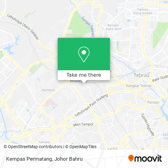 Kempas Permatang map