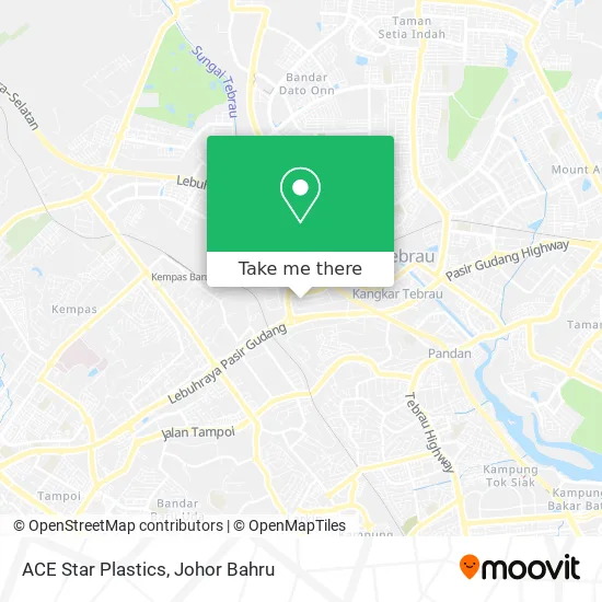 ACE Star Plastics map