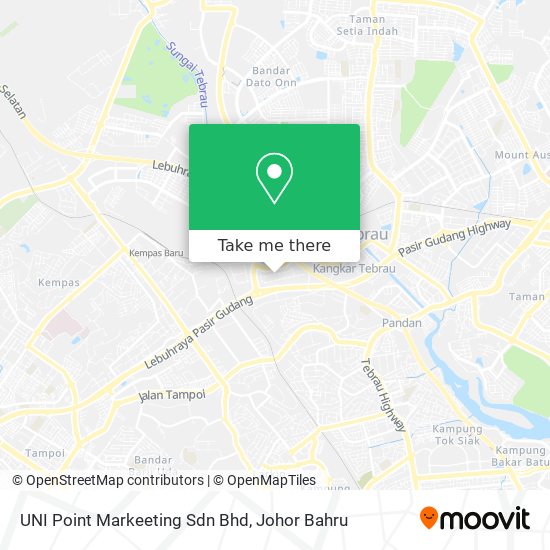 UNI Point Markeeting Sdn Bhd map