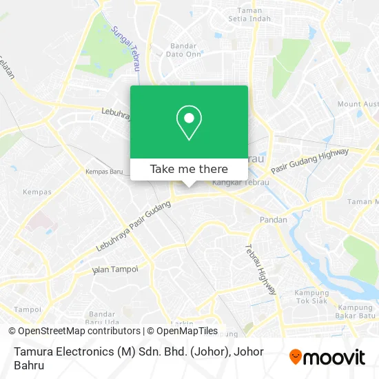 Tamura Electronics (M) Sdn. Bhd. (Johor) map