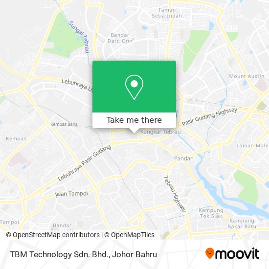 TBM Technology Sdn. Bhd. map