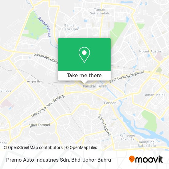 Premo Auto Industries Sdn. Bhd map