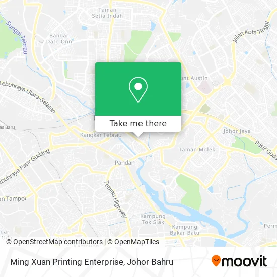 Ming Xuan Printing Enterprise map