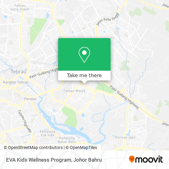 EVA Kids Wellness Program map