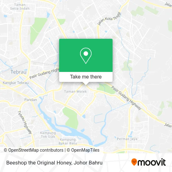Beeshop the Original Honey map