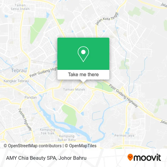 AMY Chia Beauty SPA map