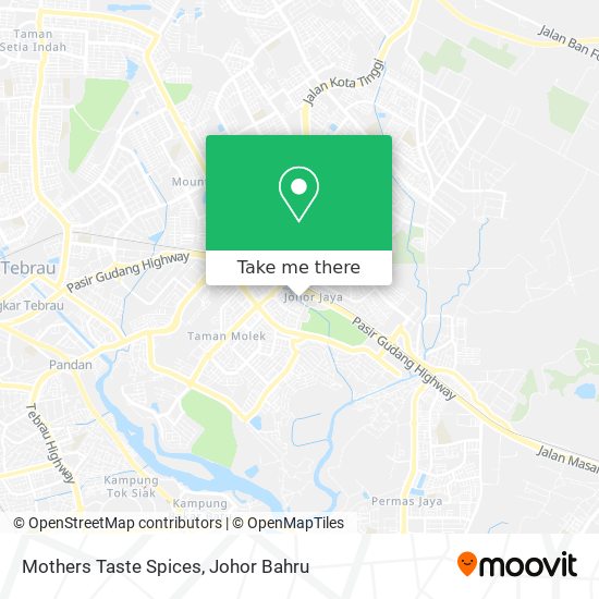 Mothers Taste Spices map