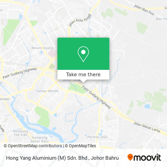 Hong Yang Aluminium (M) Sdn. Bhd. map