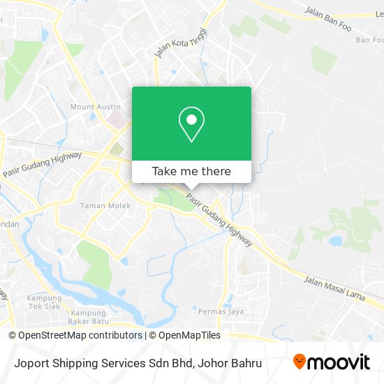 Joport Shipping Services Sdn Bhd map
