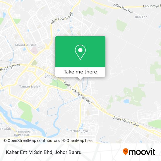 Kaher Ent M Sdn Bhd map