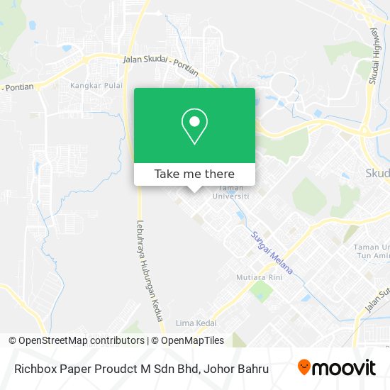 Richbox Paper Proudct M Sdn Bhd map