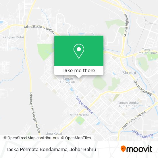 Taska Permata Bondamama map