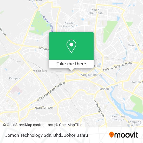 Jomon Technology Sdn. Bhd. map