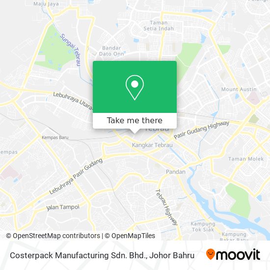 Costerpack Manufacturing Sdn. Bhd. map