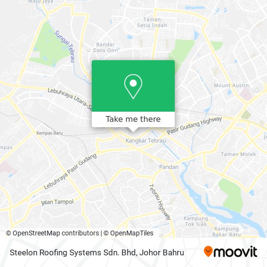 Steelon Roofing Systems Sdn. Bhd map