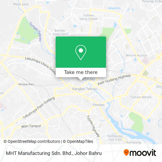 MHT Manufacturing Sdn. Bhd. map