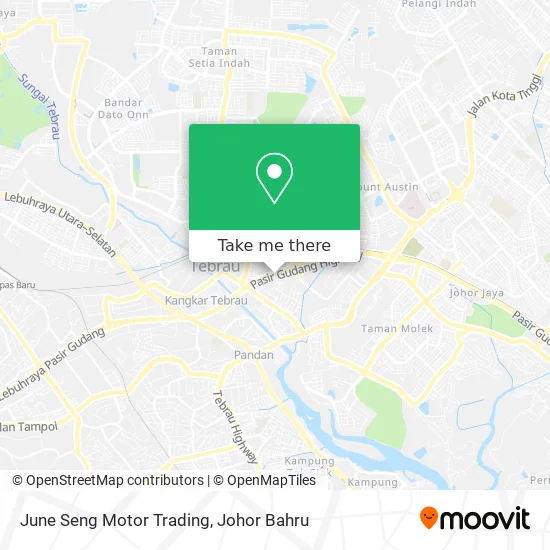 June Seng Motor Trading map