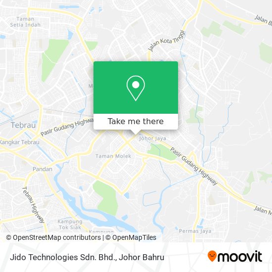 Jido Technologies Sdn. Bhd. map