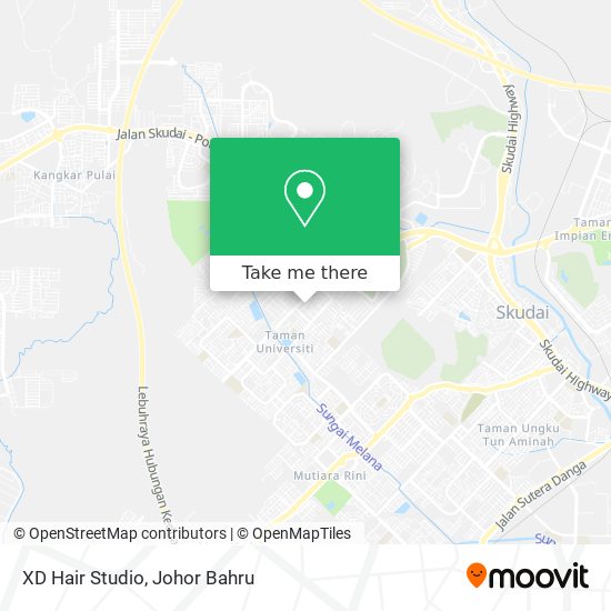 XD Hair Studio map