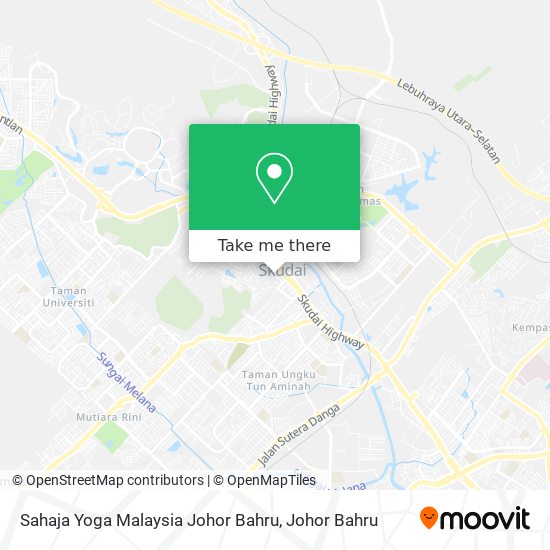 Sahaja Yoga Malaysia Johor Bahru map