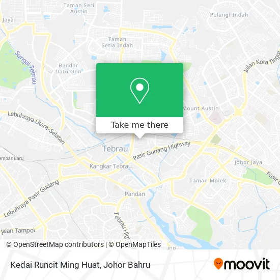 Kedai Runcit Ming Huat map