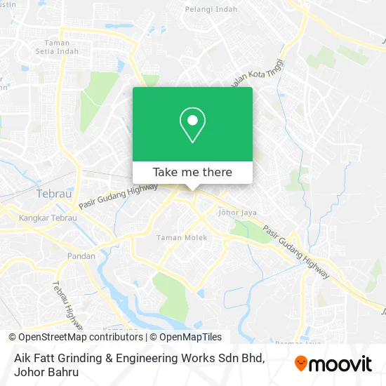 Aik Fatt Grinding & Engineering Works Sdn Bhd map