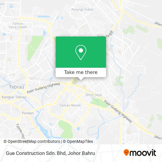 Gue Construction Sdn. Bhd map