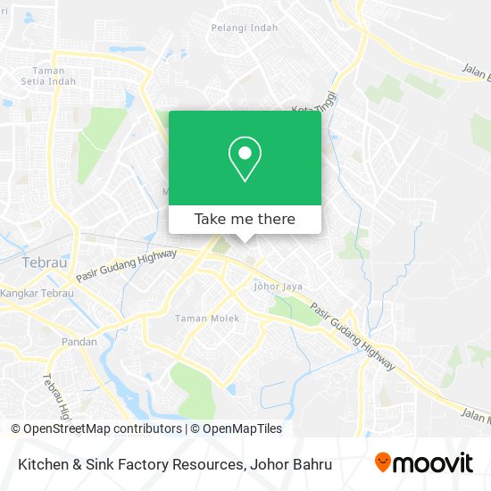 Kitchen & Sink Factory Resources map