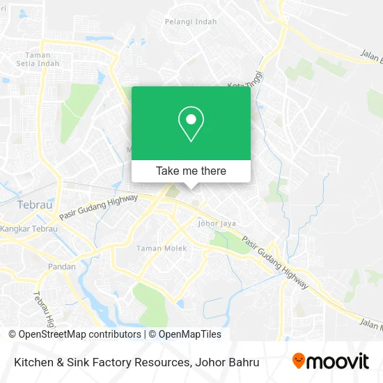 Kitchen & Sink Factory Resources map