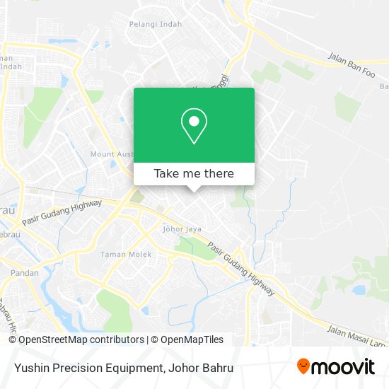 Yushin Precision Equipment map