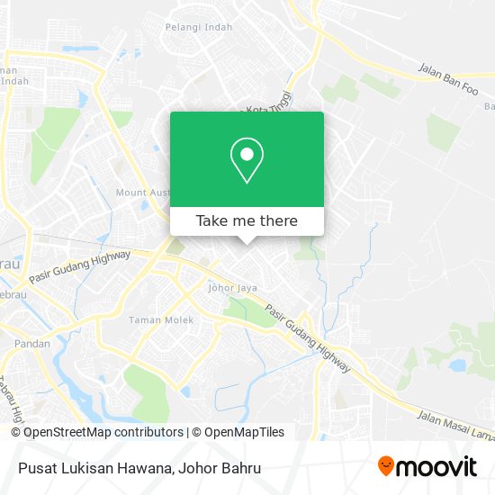 Pusat Lukisan Hawana map